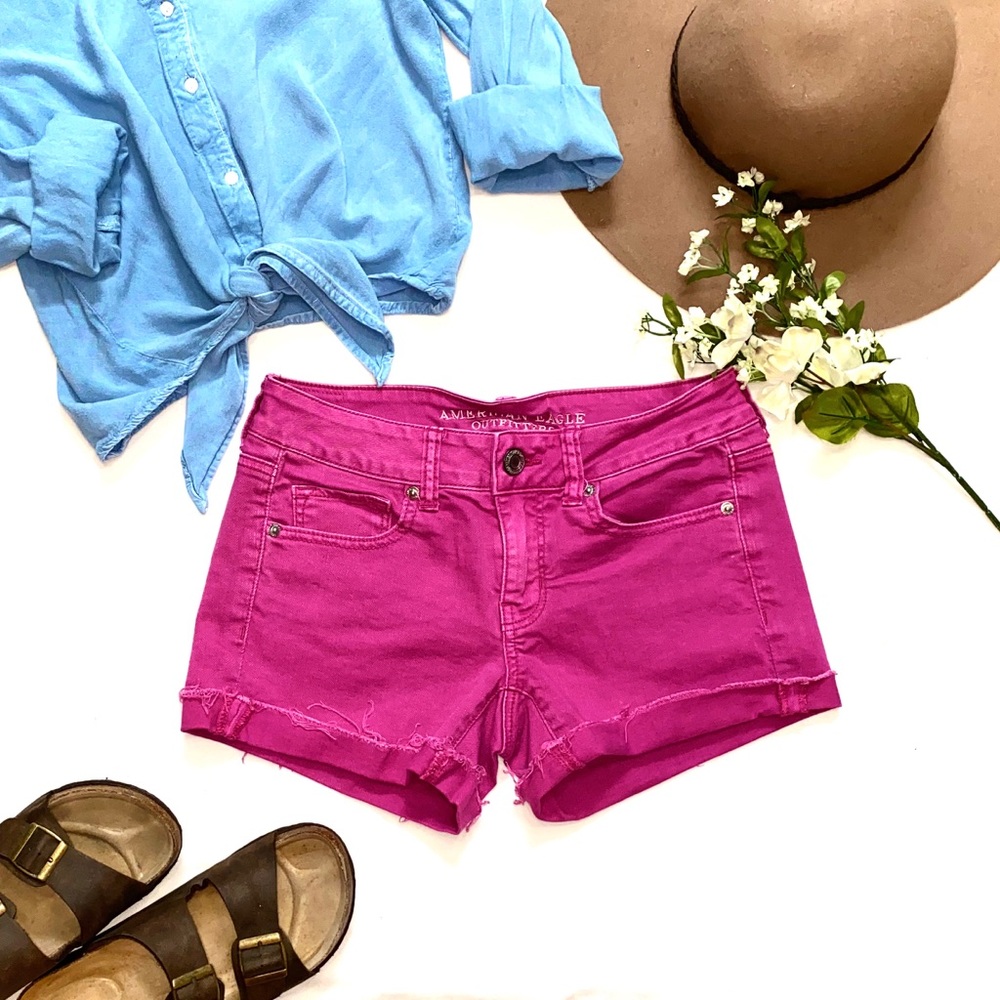 Pink American Eagle Shorts